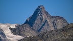 North-West side of the Matterhorn (taken from 32km distance)