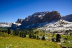 The Sella Group and Sella Pass as seen from the South-West