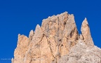 Fünffingerspitze (Cinque Dita), part of the Langkofel Group mountain massif (Dolomites, Italy)