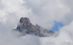 Mountain La Maya (2916m, 9564ft high) in Val d'Herens (Valais, Switzerland)
