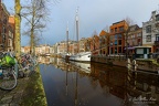 Sailing ship 'Mars' in the city of Groningen