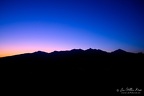 Sunrise as seen from Hérémence at Val d'Hérens