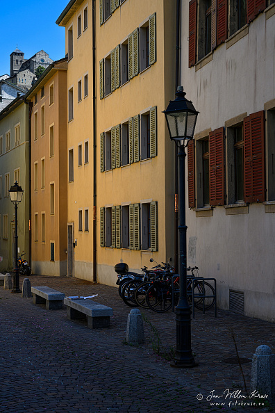 Switzerland-Valais-Sion-Rue Saint-Théodule
