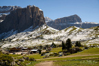 The Sella Group and Sella Pass as seen from the South-West (157 visits) The Sella Group and Sella Pass as seen from the South-West