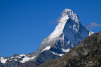 Matterhorn Summit from Täsch