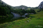 Lac Segray below Tour de Mayen (12 visits) The green waters of Lac Segray lie beneath the steep limestone tower of Tour de Mayen above Leysin. Lac Segray below Tour de Mayen
