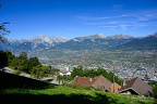 Sion and the Rhône Valley from the South Slope (12 visits) The city of Sion spreads across the Rhône Valley below vineyards, houses and the high northern Vala... Sion and the Rhône Valley from the South Slope