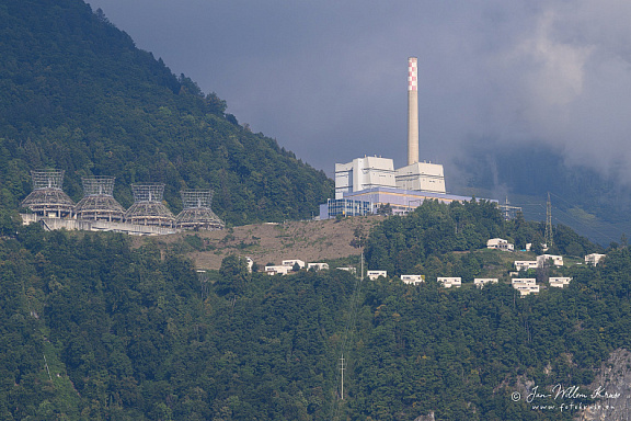 Former Chavalon (Vouvry) oil-fired power plant
