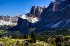 Torre Orientale Meisules dala Biescespart of the Sella Group, as seen from the South Torre Orientale Meisules dala Biescespart of the Sella Group, as seen from the South